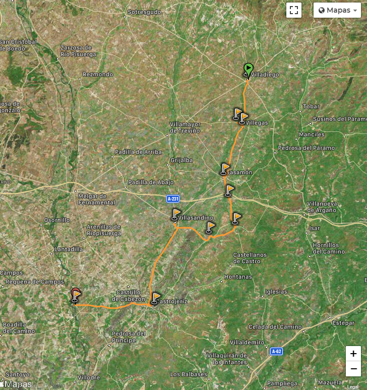 Ruta El Canal de Castilla y los páramos